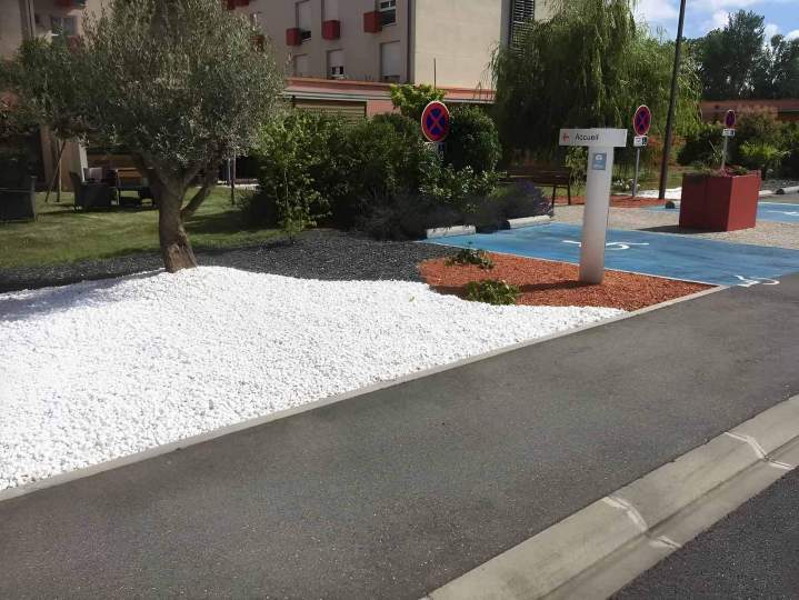 Aménagement paysager Muret